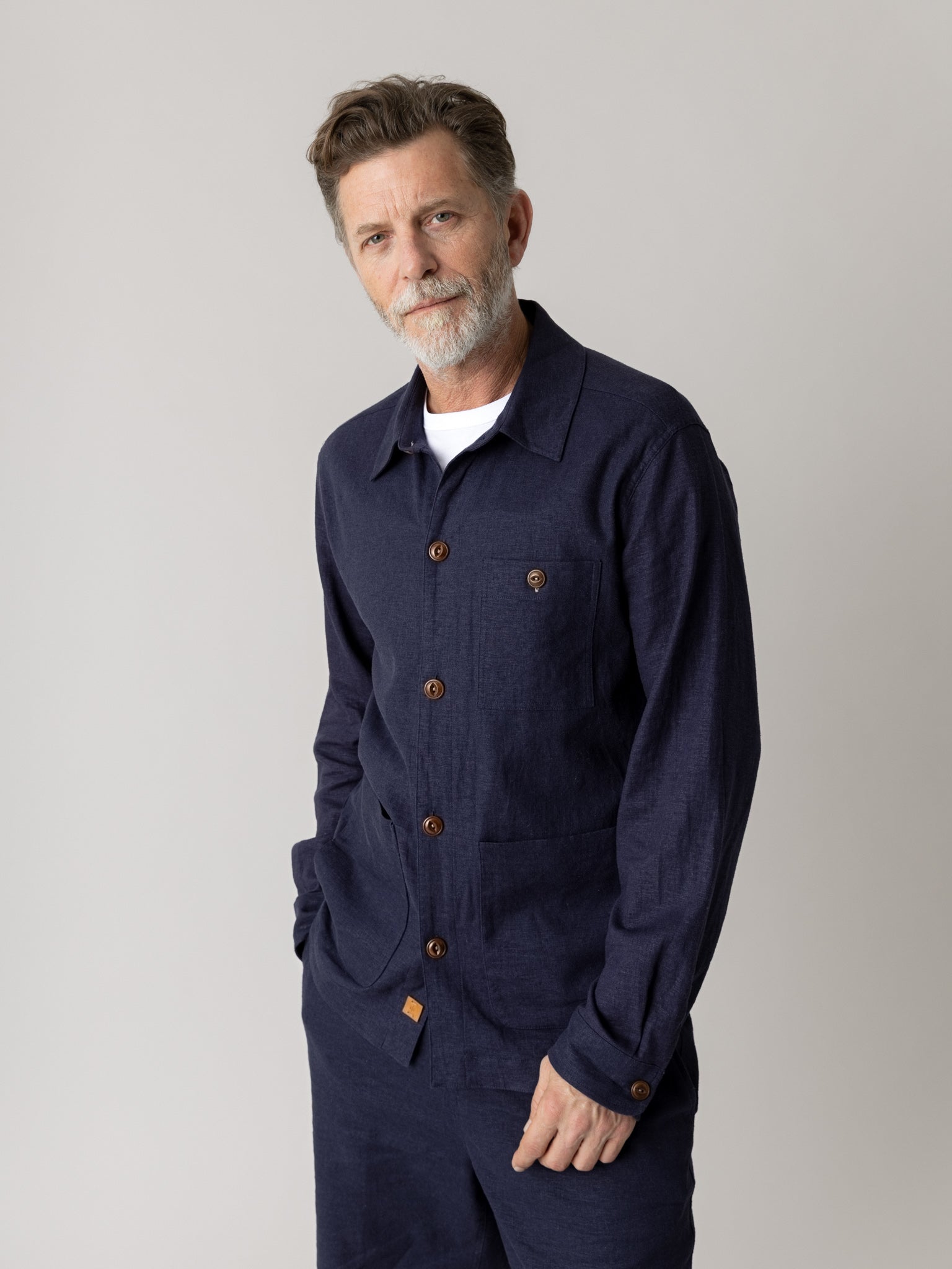 Modelshot / Navy / Detail